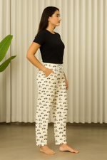 Dhoonki- Bicycle Print Cotton Pyjama