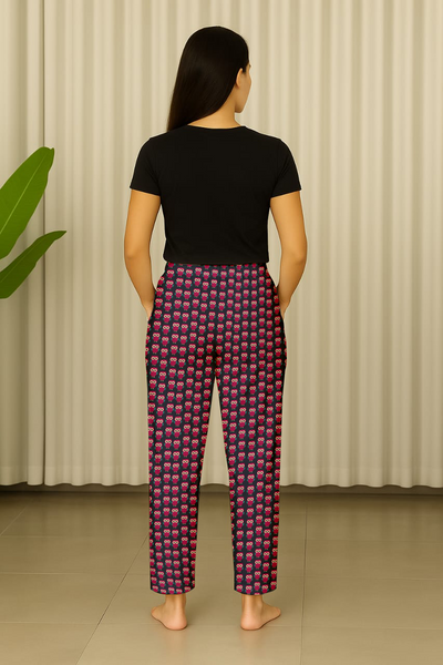Dhoonki - Owl Print Cotton Pyjama